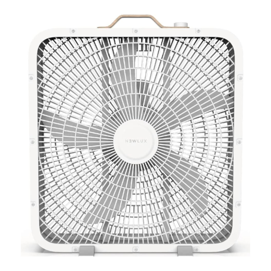 Newlux WindPure BoxPro W1300 Instructions Manual