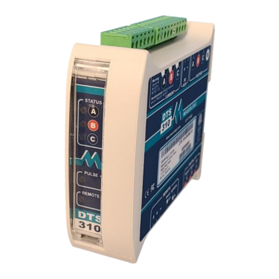 Measurlogic DTS 310-3 SB-A Series Quick Start Manual