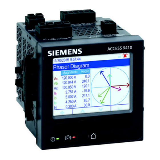 Siemens 9810 Series User Manual