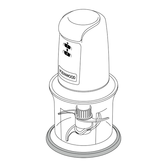 Kenwood Easy Chop CHP61.100WH Instructions Manual