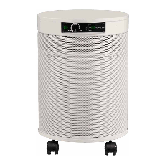Airpura P600 Specifications