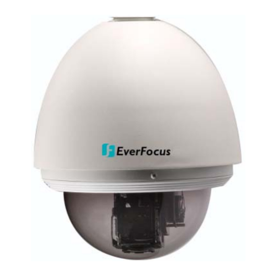 EverFocus Speed Dome EPTZ900 Manuals