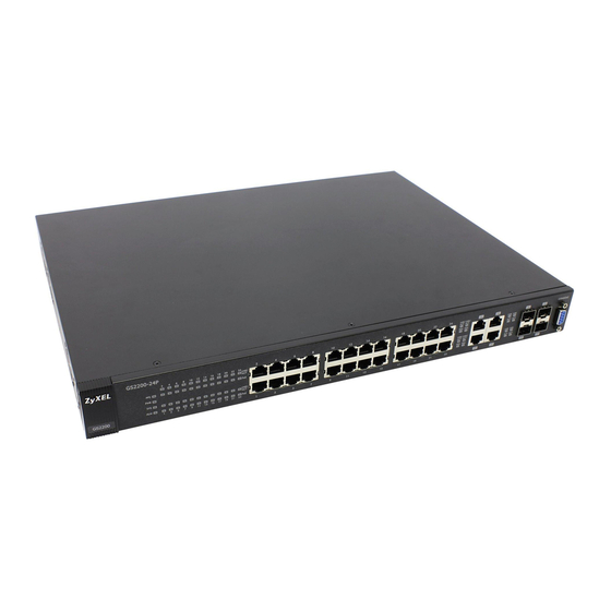 ZyXEL Communications GS2200 Series User Manual