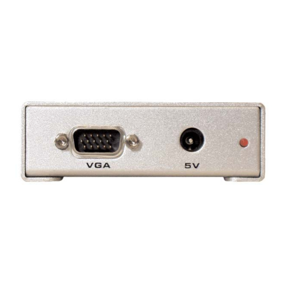 Gefen ex•tend•it VGA to DVI Conversion Box User Manual