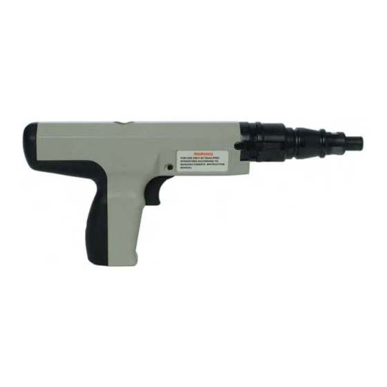 UCAN LV 360 Powder Actuated Tool Manuals