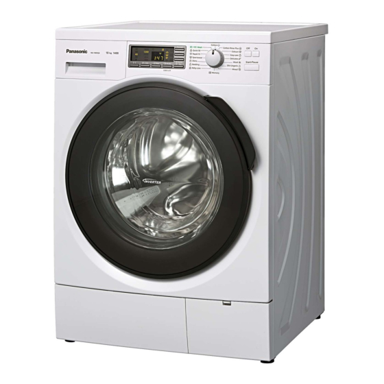 Panasonic NA-168VG4 Settings Manual