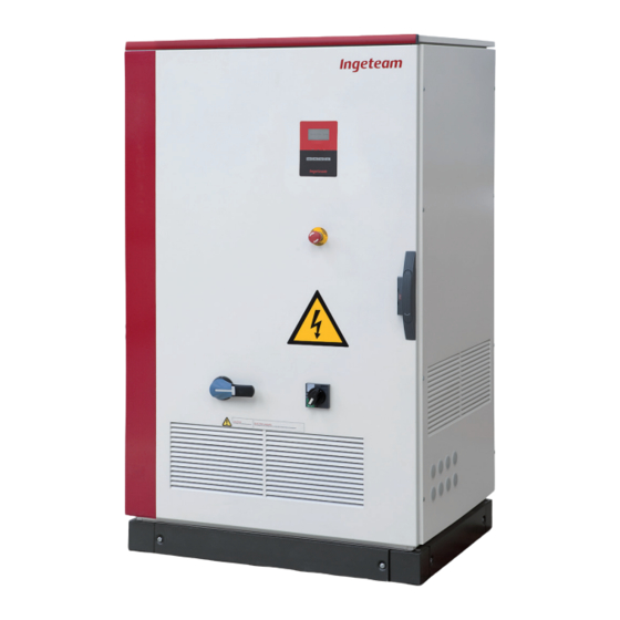 Ingeteam Ingecon Sun 100 TL Installation Manual