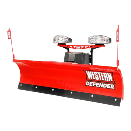 Western DEFENDER Installation Instructions Manual