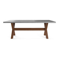 BROSA Pampero Dining Table Assembly Manual