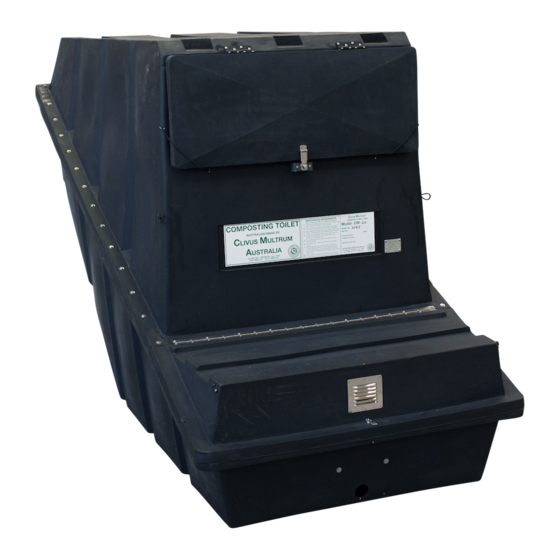 clivus multrum CM20 Manuals