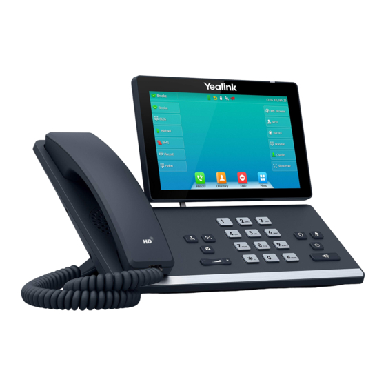 Yealink T57W Quick Start
