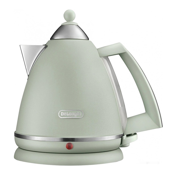 DeLonghi KBX2016.AZ Manual