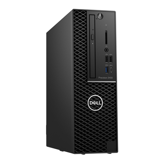 Dell Precision 3430 Small Form Factor Installation Manual