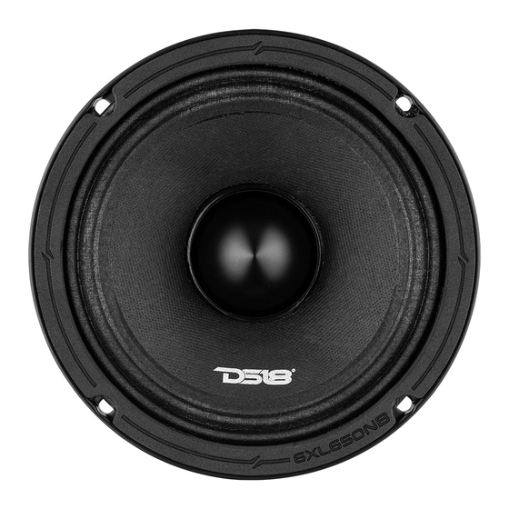 DS18 6XL650NB-4 Owner's Manual