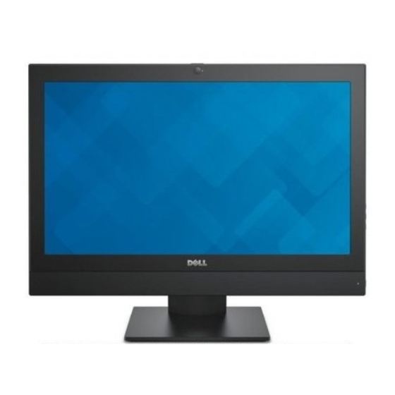 Dell OptiPlex 3240 Quick Start Manual