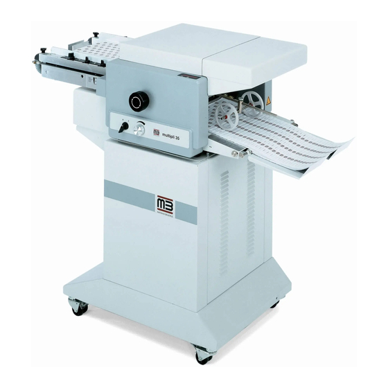 Mathias Bauerle Multipli 35 Machine Manuals