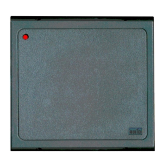 AWID SENTINEL-PROX LR-911 Installation & Operation Manual