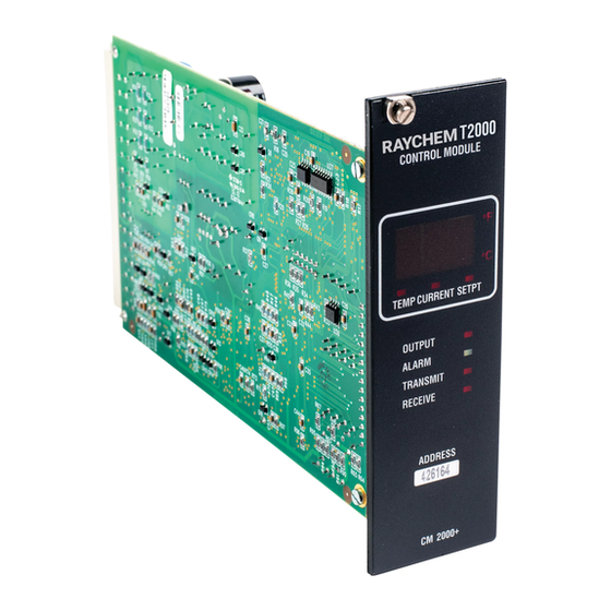 nvent RAYCHEM T2000 Installation, Operating And Maintenance Manual