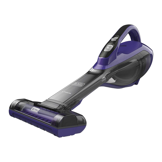 Black+Decker DVA325JP Manual