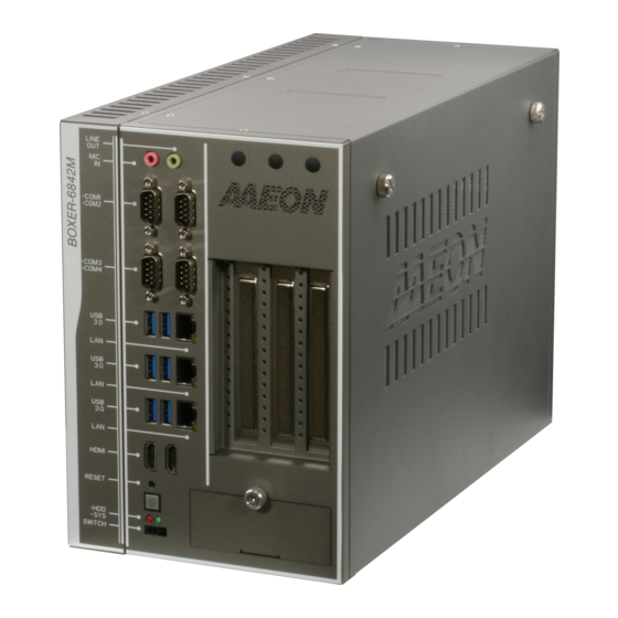 Aaeon BOXER-6842M User Manual