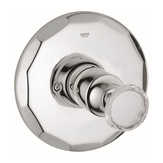 Grohe Kensington 19 265 Quick Start Manual