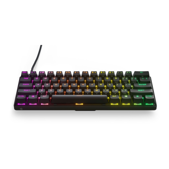 SteelSeries APEX PRO MINI Product Information Manual