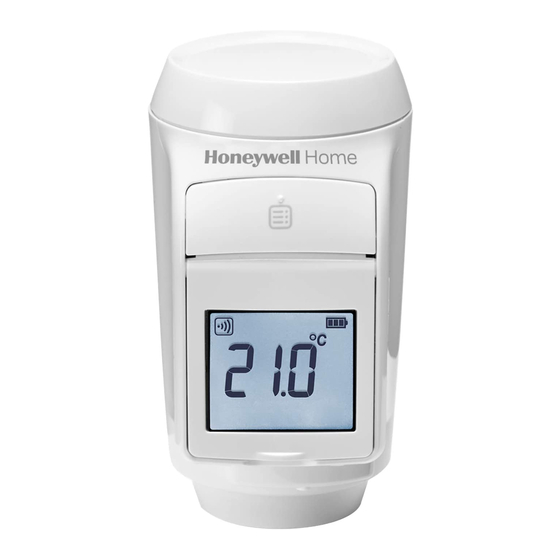 Honeywell Home HR92WE Manual