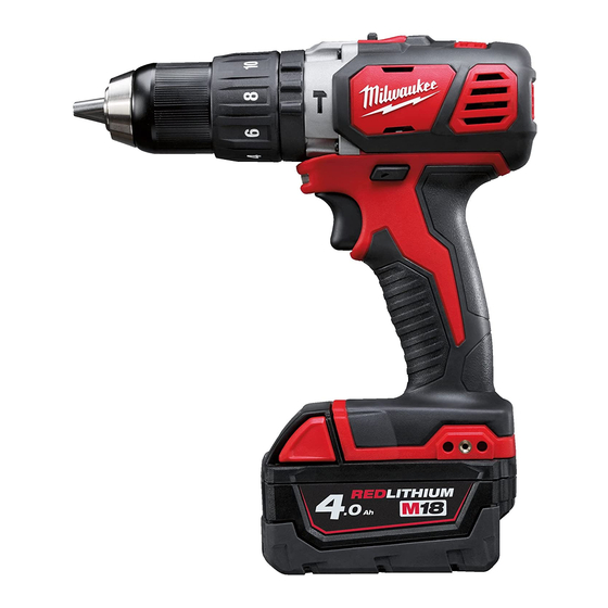 Milwaukee M18 BPD Original Instructions Manual