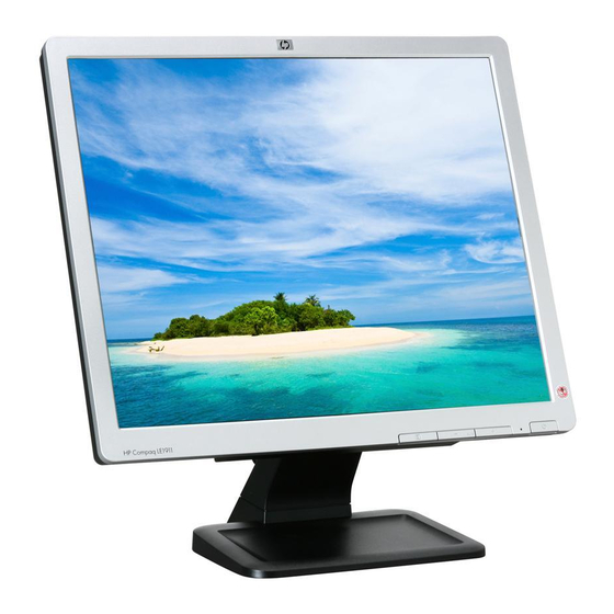HP Compaq LE1711 Specification