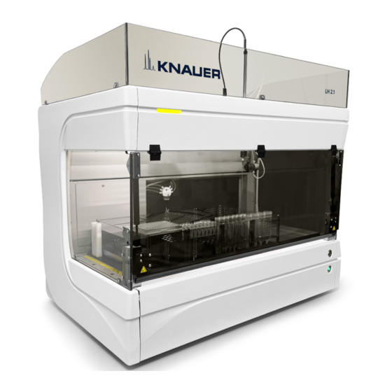 Knauer Liquid Handler 2.1 Instructions Manual