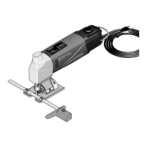 Proxxon STS/E Manual
