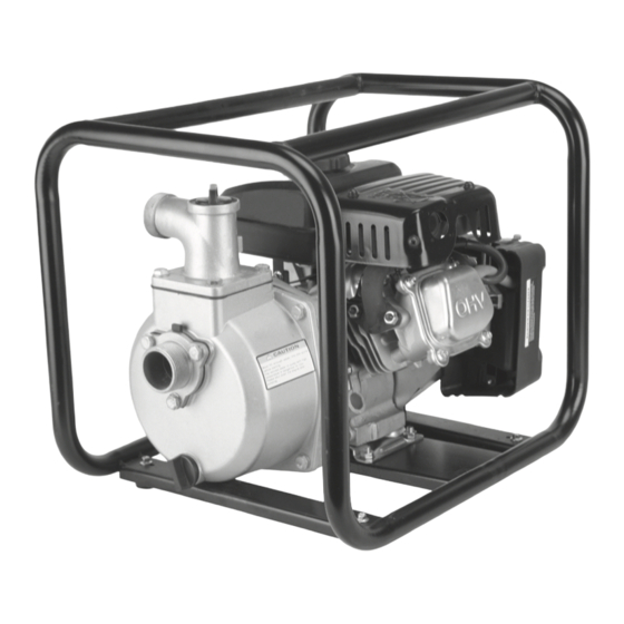 Pacific hydrostar  1-1/2" Gasoline Powered Clear Water Pump Manual