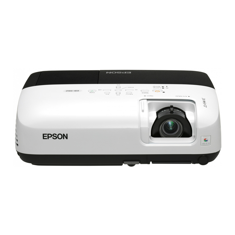 Epson EB-X6 Brochure & Specs