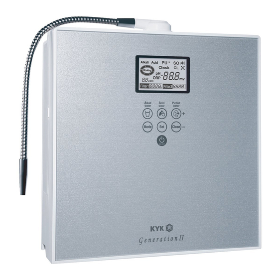 KYK KYK25000 Common Use Manual