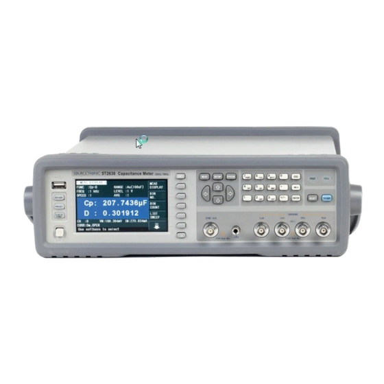 Sourcetronic ST2638 Series User Manual