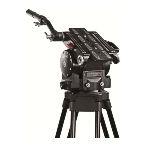 Cartoni MAXIMA 40 User Manual/Maintenance