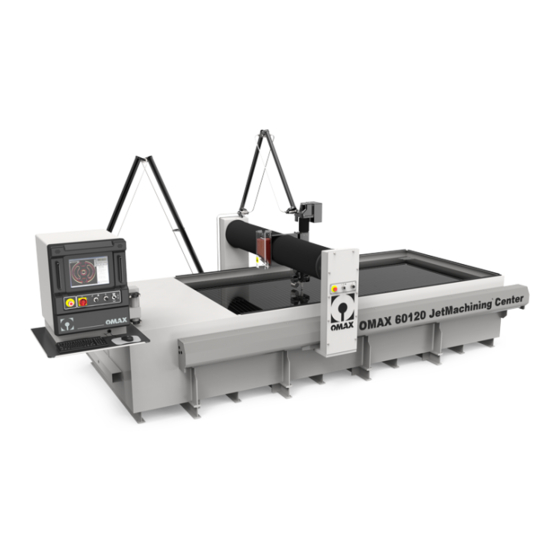 Omax JetMachining Center 2626 Operator's Manual