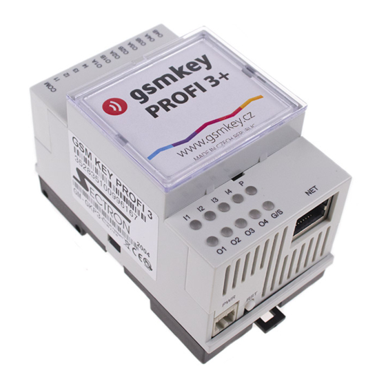 Sectron GSM KEY PROFI 3 Plus Quick Manual