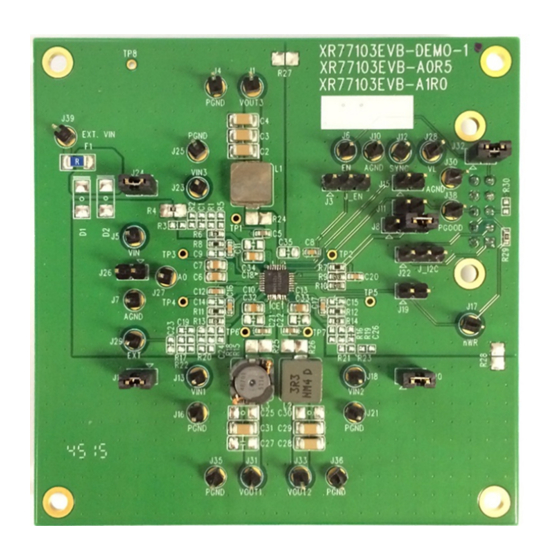 MaxLinear XR77103-A1R0 User Manual
