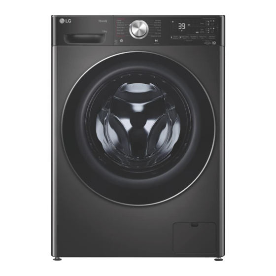 LG WV10-1410W Owner's Manual
