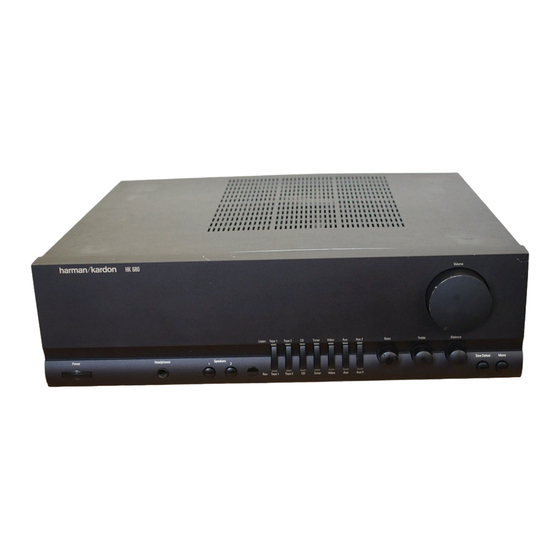 Harman Kardon HK680 Owner's Manual