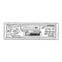 Alpine TDOM-7574R Service Manual