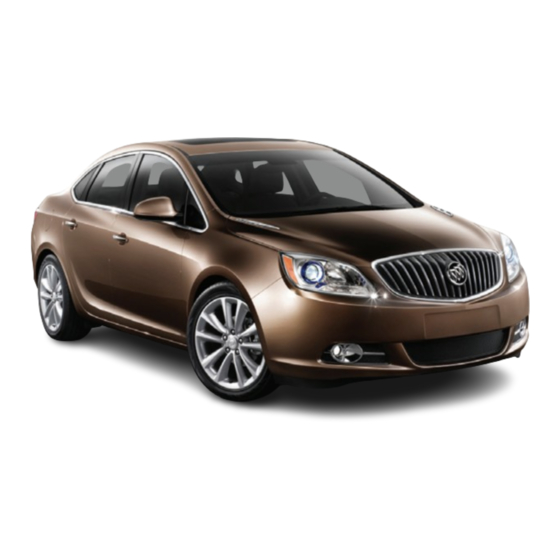 Buick 2014 Verano Quick Reference Manual