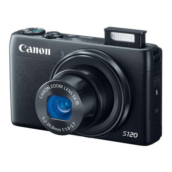 Canon PowerShot S120 Manuals