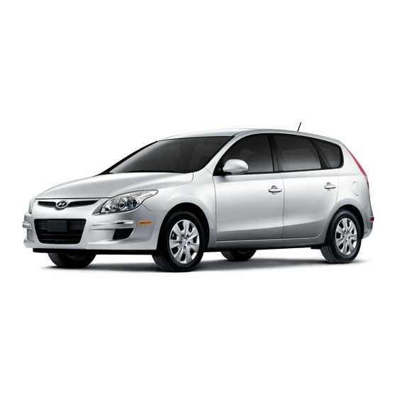 Hyundai ELANTRA TOURING Quick Reference Manual