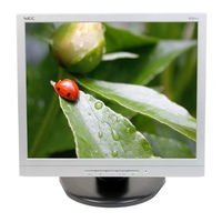 NEC MultiSync LCD1512 User Manual