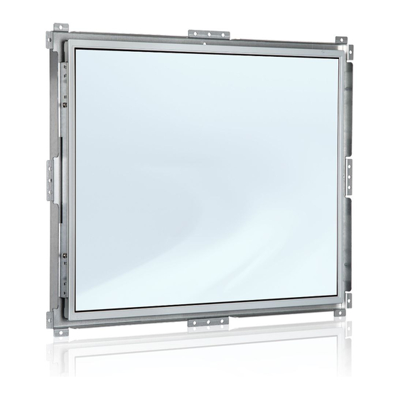 Kontron Open Frame Monitor 15 User Manual