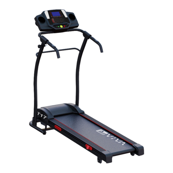 AsVIVA T17 Cardio Runner Treadmill Manuals