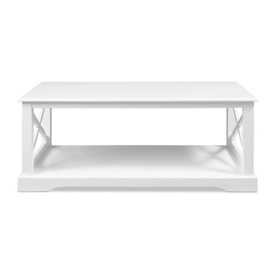 Mocka Hamptons Coffee Table Assembly Instructions