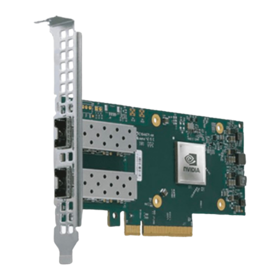 Nvidia Mellanox MCX621102ACADAT Manuals